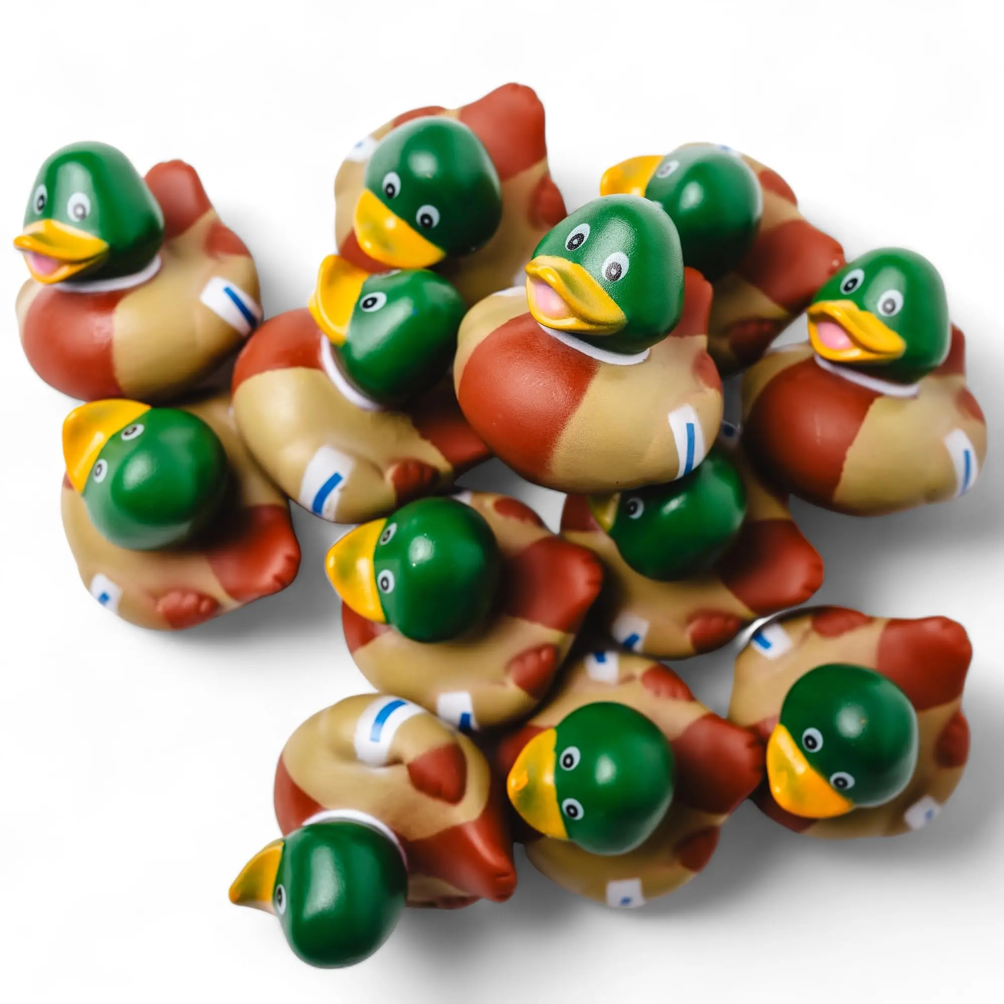 Σετ 6/12/24 Λαστιχένια Παπάκια Mallard
