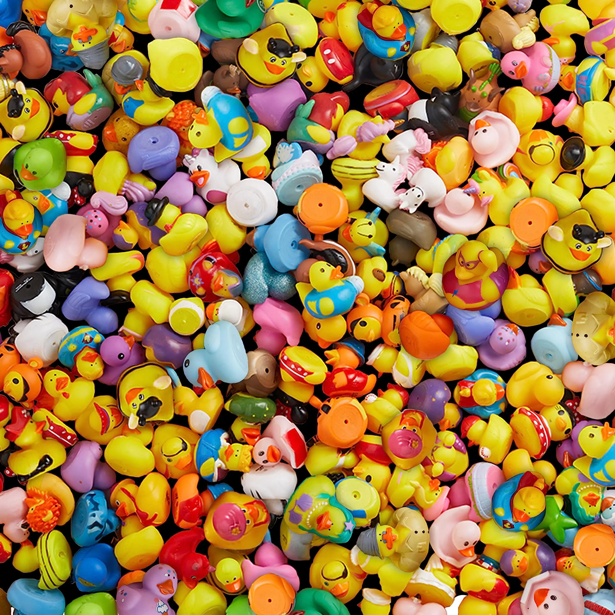 Σετ 50/100/150 Λαστιχένια Παπάκια Jeep Ducks